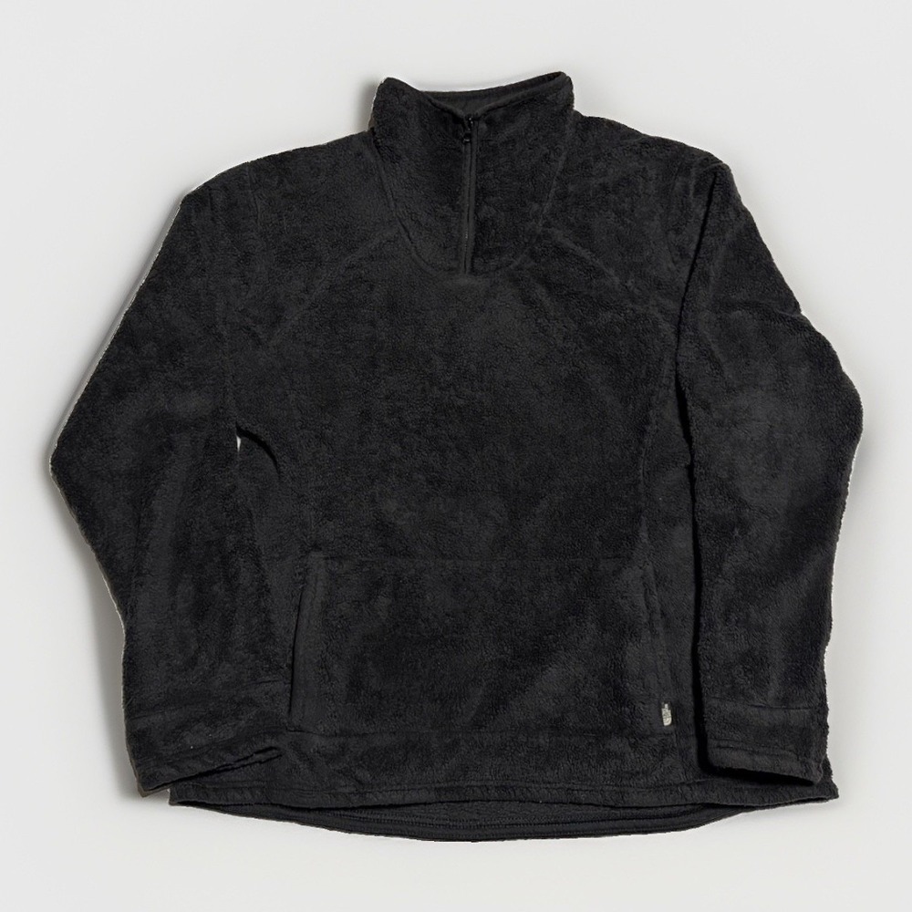 The North Face Osito Fleece Quarter Zip Women's XL Black‎ Pullover